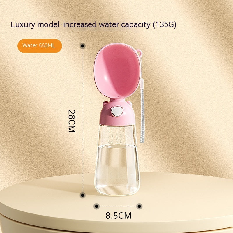 2-in-1 Dog Water & Food Bottle