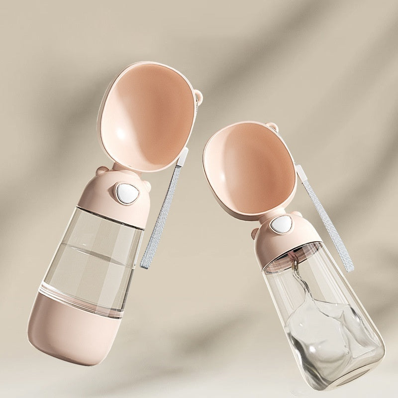 2-in-1 Dog Water & Food Bottle