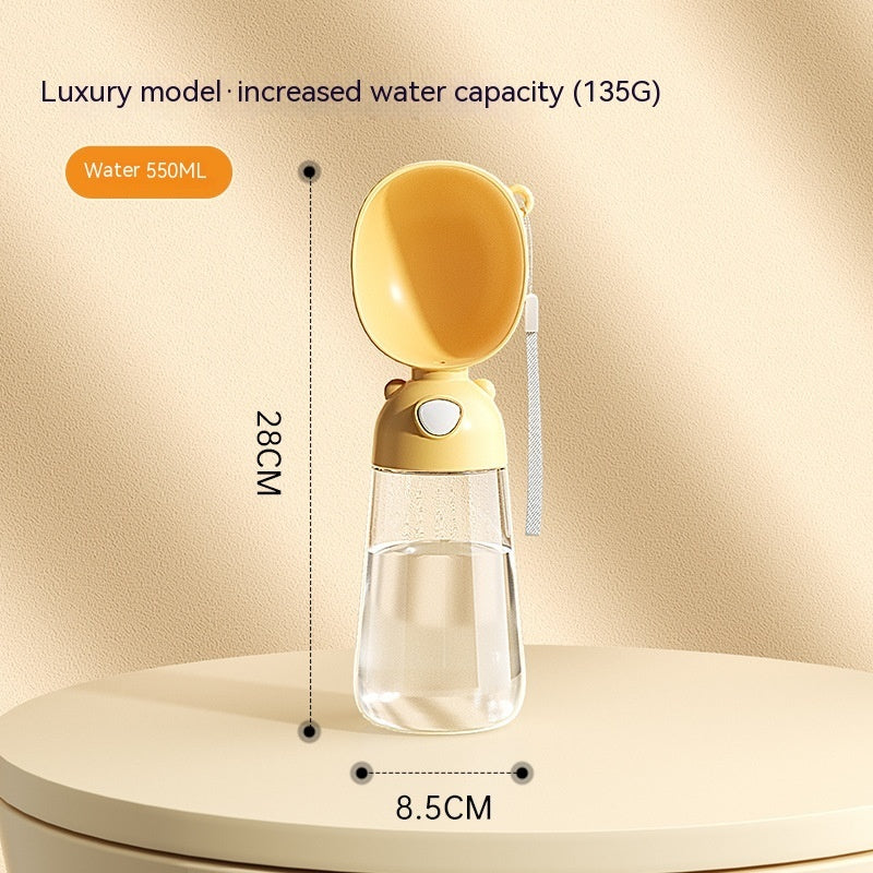 2-in-1 Dog Water & Food Bottle