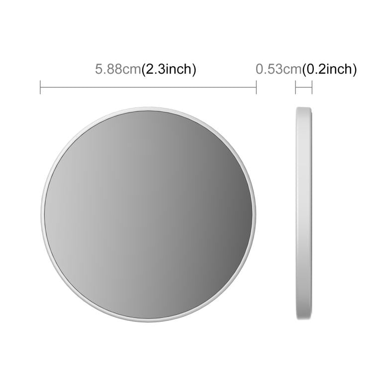 Mobile Phone MagSafe Magnetic Makeup Mirror Rear Camera Video Selfie Mirror