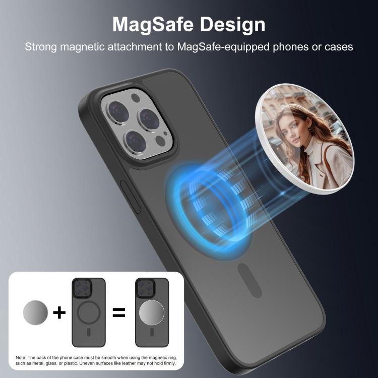 Mobile Phone MagSafe Magnetic Makeup Mirror Rear Camera Video Selfie Mirror