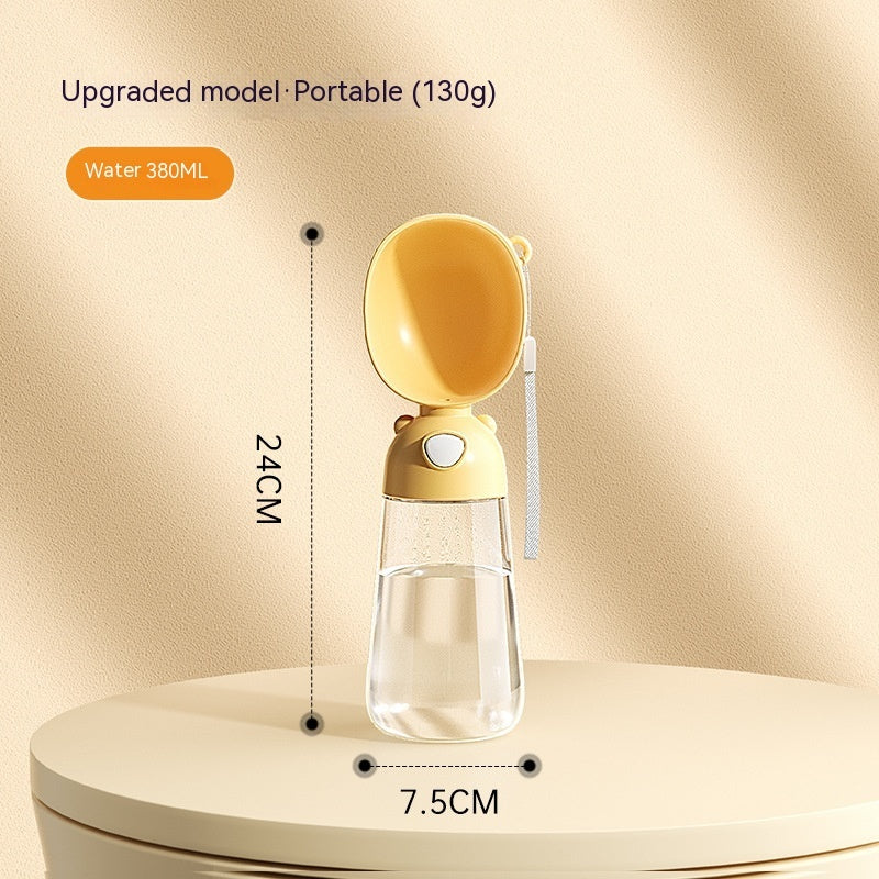 2-in-1 Dog Water & Food Bottle