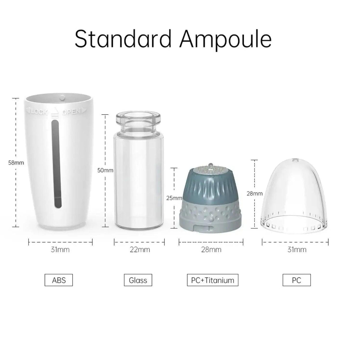 Ammuri Aesthetic Derma Roller System | At-Home Microneedling Tool