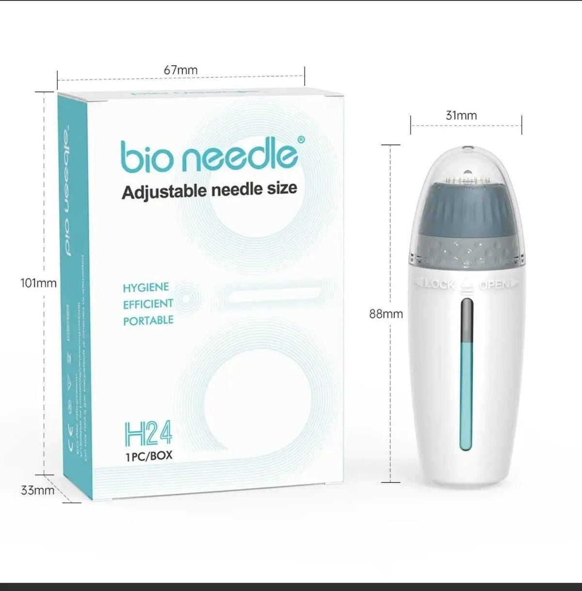 Ammuri Aesthetic Derma Roller System | At-Home Microneedling Tool