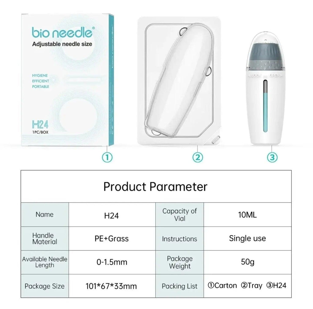 Ammuri Aesthetic Derma Roller System | At-Home Microneedling Tool