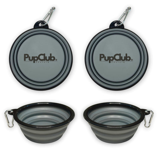 Collapsible Travel Bowl – Grey