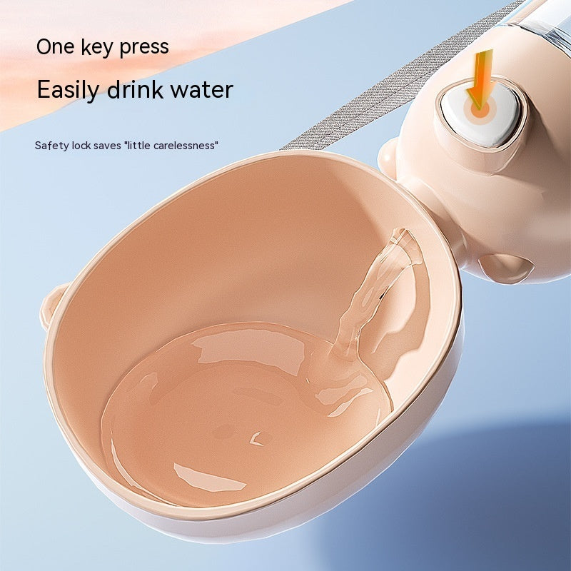 2-in-1 Dog Water & Food Bottle